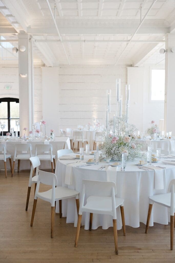 Gordon Green indoor wedding reception space