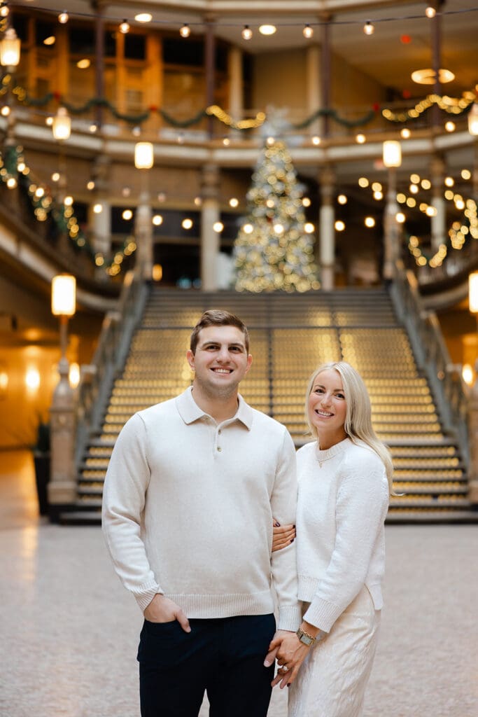 the arcade cleveland engagemet photos