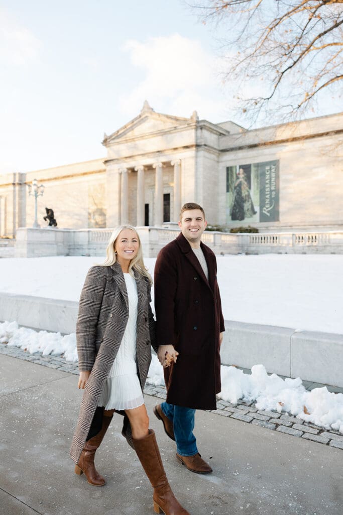 cleveland art museum engagement photos