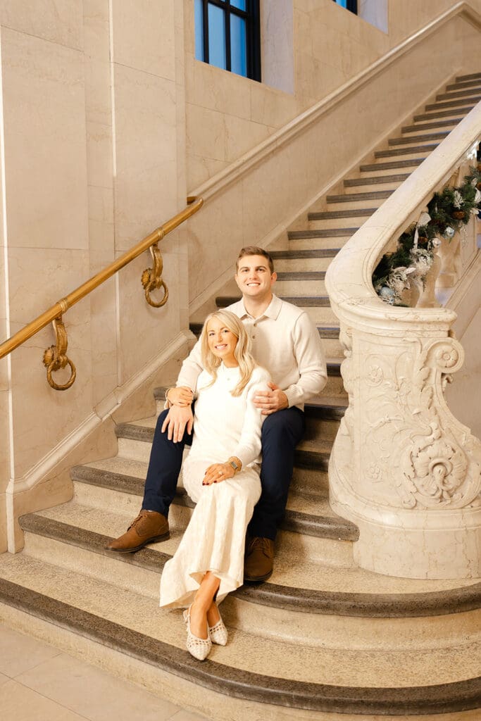 cleveland public library engagemet photos