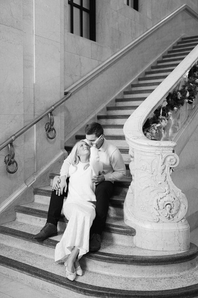 cleveland public library engagemet photos