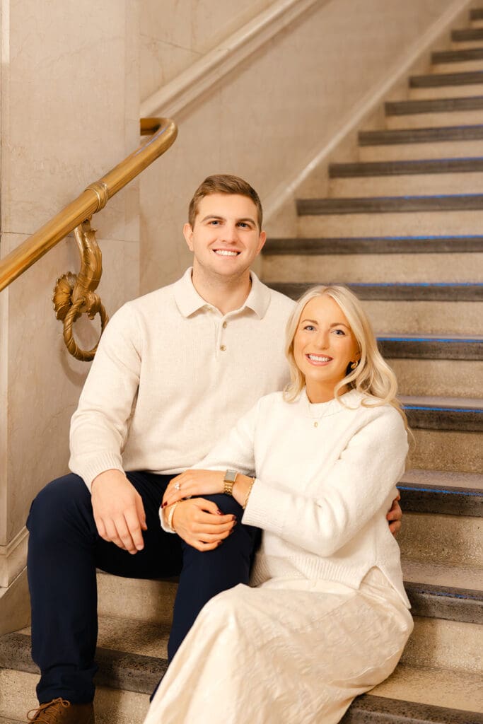 cleveland public library engagemet photos