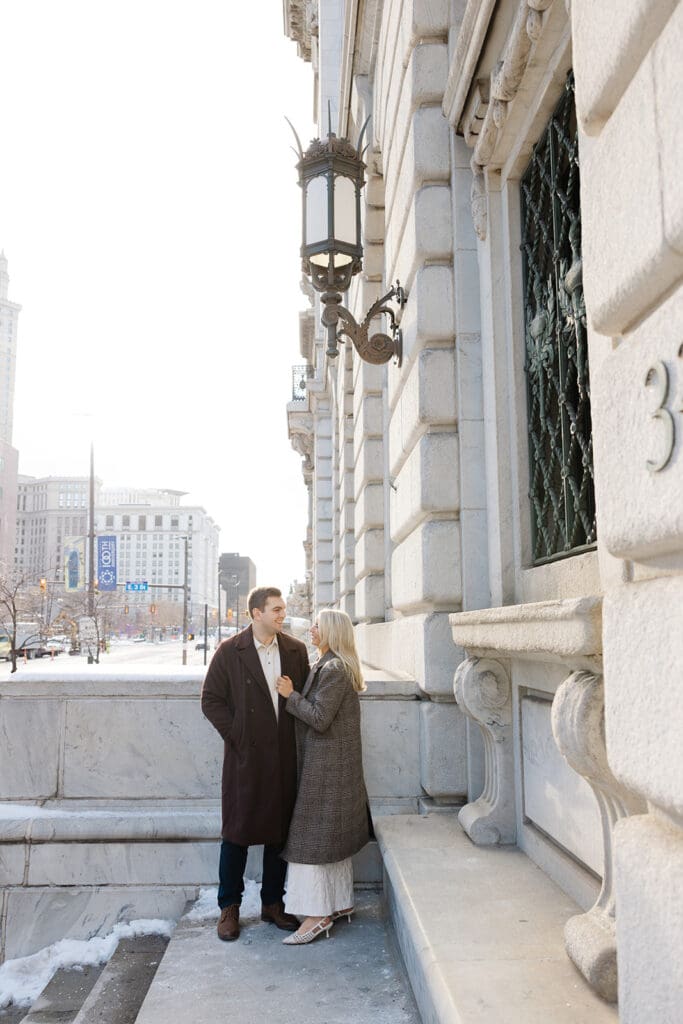 cleveland public library engagemet photos