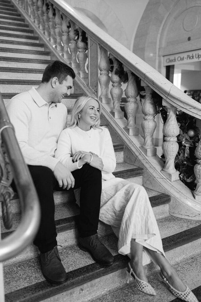 cleveland public library engagemet photos