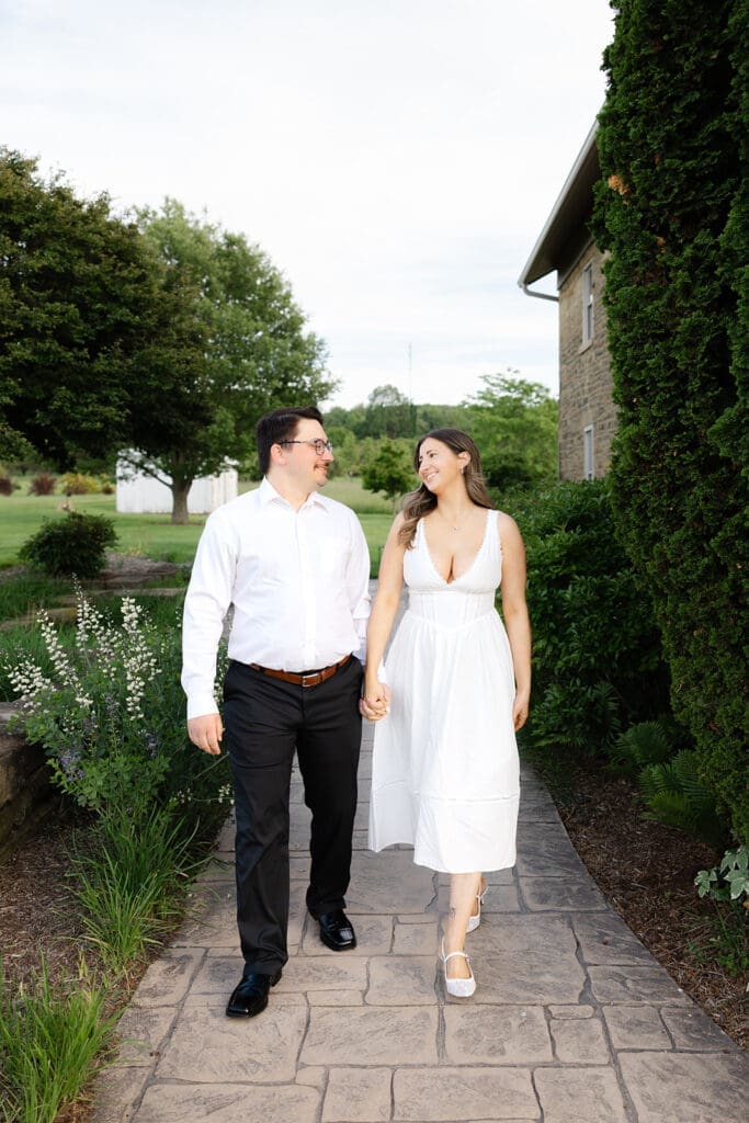Engagement Photos Secrest Arboretum