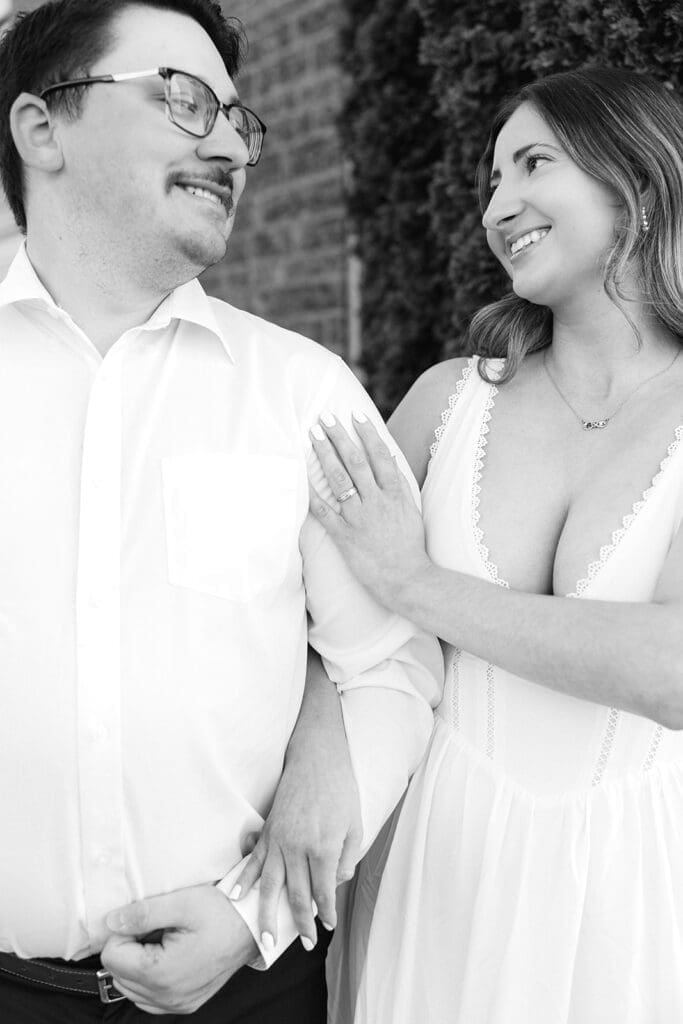 Engagement Photos Secrest Arboretum