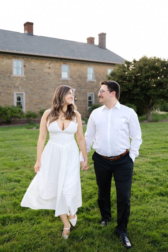 Secrest Arboretum Engagement Photos