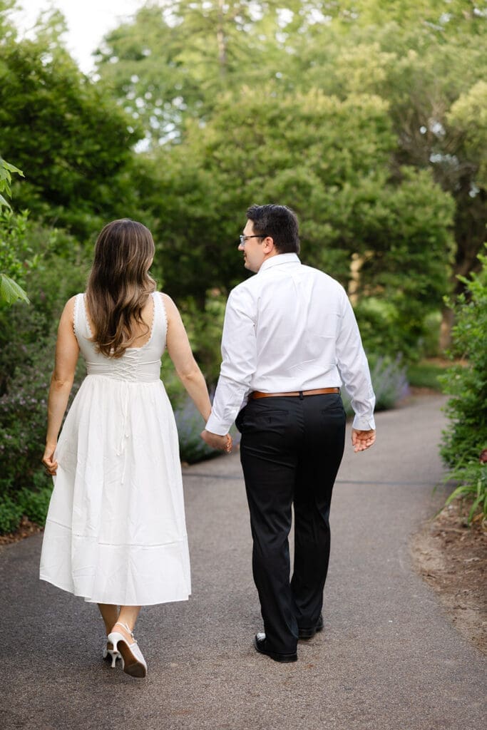 Secrest Arboretum Engagement Photos