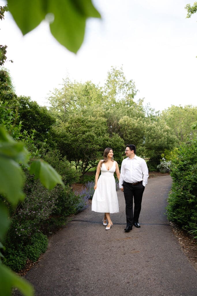 Secrest Arboretum Engagement Photos