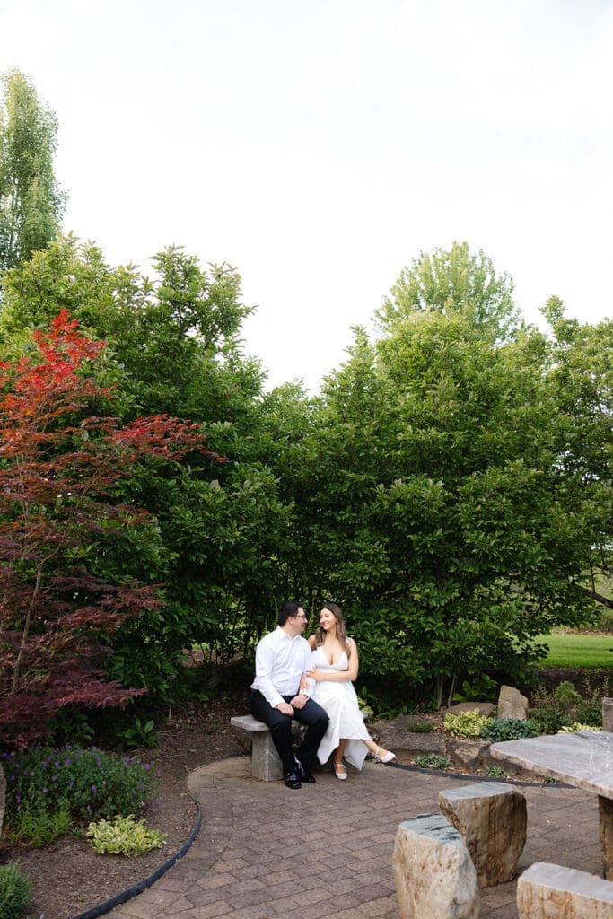 Secrest Arboretum Engagement Photos