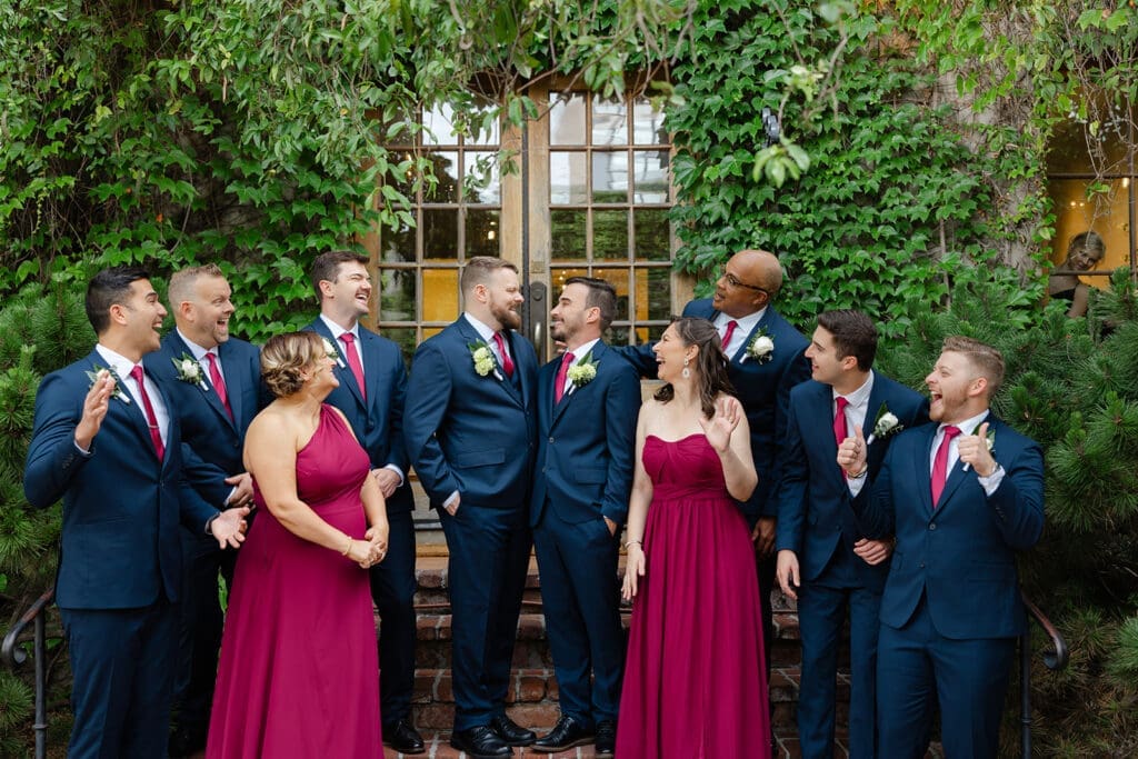 wedding party photos