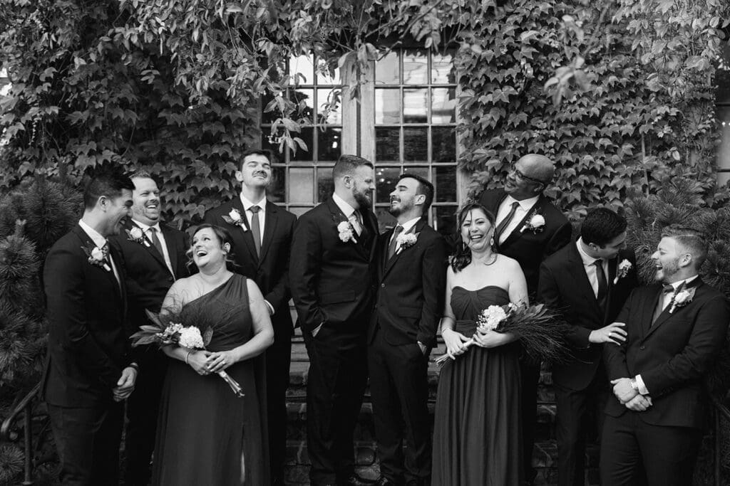 wedding party photos