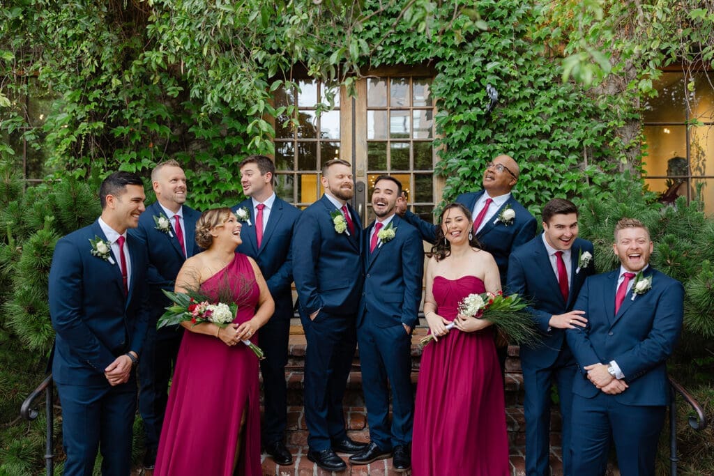 wedding party photos