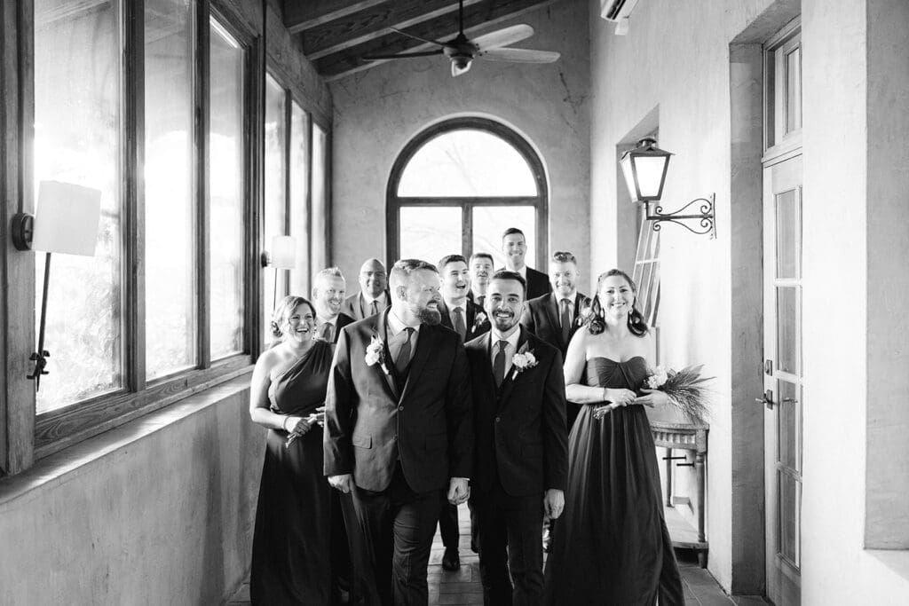 wedding party photos