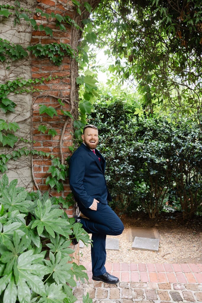 grooms portraits